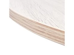 Table à Manger Ronde Fixe ZEN, 90x90x77cm, Jusqu'à 4 Personnes, Couleur Chêne, Pieds Métalliques Noir Laqué Mat 10 Table à Manger Ronde Fixe ZEN, 90x90x77cm, Jusqu'à 4 Personnes, Couleur Chêne, Pieds Métalliques Noir Laqué Mat -Vous savez quand c'est un magasin de meubles. table a manger 18803329