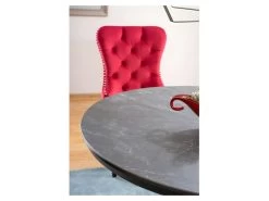 Table à Manger Extensible 120-160 X 120 X 76 Cm - Anthracite -Vous savez quand c'est un magasin de meubles. table a manger 18831949