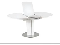 Table à Manger Extensible 120-160 X 120 X 76 Cm - Blanc -Vous savez quand c'est un magasin de meubles. table a manger 18832033