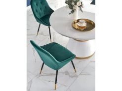 Table à Manger Design Ronde 120 Cm X 76 Cm - Blanc -Vous savez quand c'est un magasin de meubles. table a manger 18835807