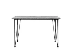 Table De Salle à Manger Cuisine Salon Pour 4 Personnes Plateau MDF 120 Cm Effet Béton Et Noir 03_0004272 8 Table De Salle à Manger Cuisine Salon Pour 4 Personnes Plateau MDF 120 Cm Effet Béton Et Noir 03_0004272 -Vous savez quand c'est un magasin de meubles. table a manger 19318403