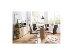 Table A Manger De 2 A 4 Personnes - Carrée - Classique - Décor Chene - GUSTAVE - L 80 X L 80 Cm -Vous savez quand c'est un magasin de meubles. table a manger 19376965