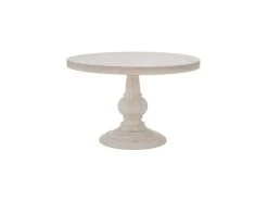 Table De Repas Ronde Bois Blanchi - KEYLI