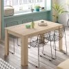 Table De Repas Extensible Chêne Clair - OXNARD - L 140/190 X L 90 X H 78 Cm 2 Table De Repas Extensible Chêne Clair - OXNARD - L 140/190 X L 90 X H 78 Cm -Vous savez quand c'est un magasin de meubles. table a manger 19824639