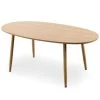 Table Ovale Scandinave Nolane Chêne Clair 2 Table Ovale Scandinave Nolane Chêne Clair -Vous savez quand c'est un magasin de meubles. table a manger 20009149