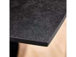 Table Extensible 140/200 Cm Céramique Gris Foncé Et Métal - MORIARTY -Vous savez quand c'est un magasin de meubles. table a manger 20013389