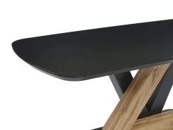 Table à Manger 8 Couverts En MDF - Noir Et Naturel Clair - BANEMIA 17 Table à Manger 8 Couverts En MDF - Noir Et Naturel Clair - BANEMIA -Vous savez quand c'est un magasin de meubles. table a manger 20266085