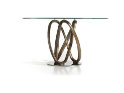 Table De Diner Piètements Courbés Bois Massif Plateau Verre Trempé Et Piètement Acier 10 Table De Diner Piètements Courbés Bois Massif Plateau Verre Trempé Et Piètement Acier -Vous savez quand c'est un magasin de meubles. table a manger 21089695