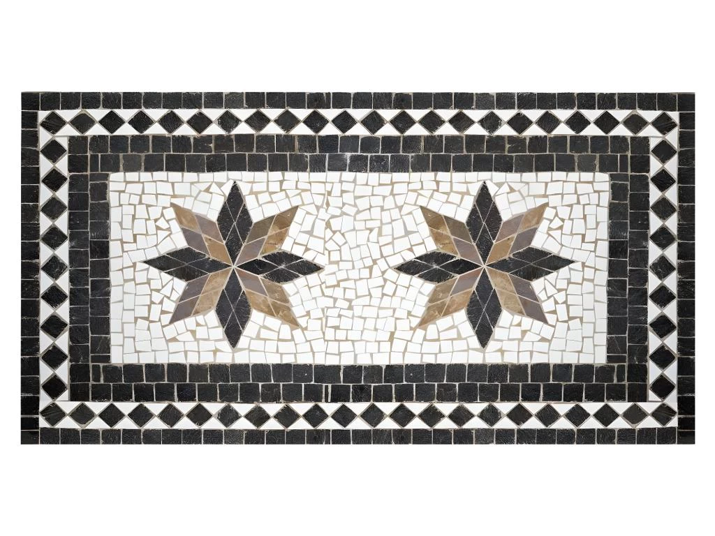 Table à Manger Rectangulaire Mosaïque Kipos - Atmosphera 5 Table à Manger Rectangulaire Mosaïque Kipos - Atmosphera – Image 3