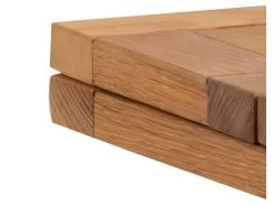 Alma Table De Salle à Manger Pliable, Huilée, Plaquée Chêne. -Vous savez quand c'est un magasin de meubles. table a manger 22046617