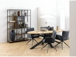 Heaven Table De Salle à Manger 100x220cm Sauvage Chêne Décor. -Vous savez quand c'est un magasin de meubles. table a manger 22047067