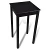 Table De Bar Noir MDF 55 X 55 X 107 Cm 1 Table De Bar Noir MDF 55 X 55 X 107 Cm -Vous savez quand c'est un magasin de meubles. table a manger 22070597