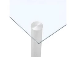 Table à Dîner Transparent 120x60x75 Cm Verre Trempé -Vous savez quand c'est un magasin de meubles. table a manger 22070817