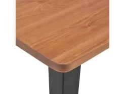 Table De Bar Noir 60x60x108 Cm Pinède Et Acier -Vous savez quand c'est un magasin de meubles. table a manger 22070903