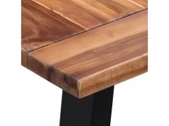 Table De Salle à Manger 180x90x75 Cm Bois D'acacia Et Verre 10 Table De Salle à Manger 180x90x75 Cm Bois D'acacia Et Verre -Vous savez quand c'est un magasin de meubles. table a manger 22070917