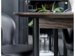 Latina Table De Salle à Manger Diamètre 120 Cm, Finition Chêne Espresso. -Vous savez quand c'est un magasin de meubles. table a manger 22115127