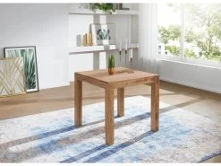 Table De Salle à Manger 80x76x80cm Bois Massif Table De Cuisine Acacia -Vous savez quand c'est un magasin de meubles. table a manger 22260071