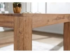 Table De Salle à Manger 80x76x80cm Bois Massif Table De Cuisine Acacia -Vous savez quand c'est un magasin de meubles. table a manger 22260077