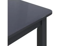 Table De Salle à Manger Noir 114x71x75 Cm Bois D'hévéa Massif -Vous savez quand c'est un magasin de meubles. table a manger 22566493