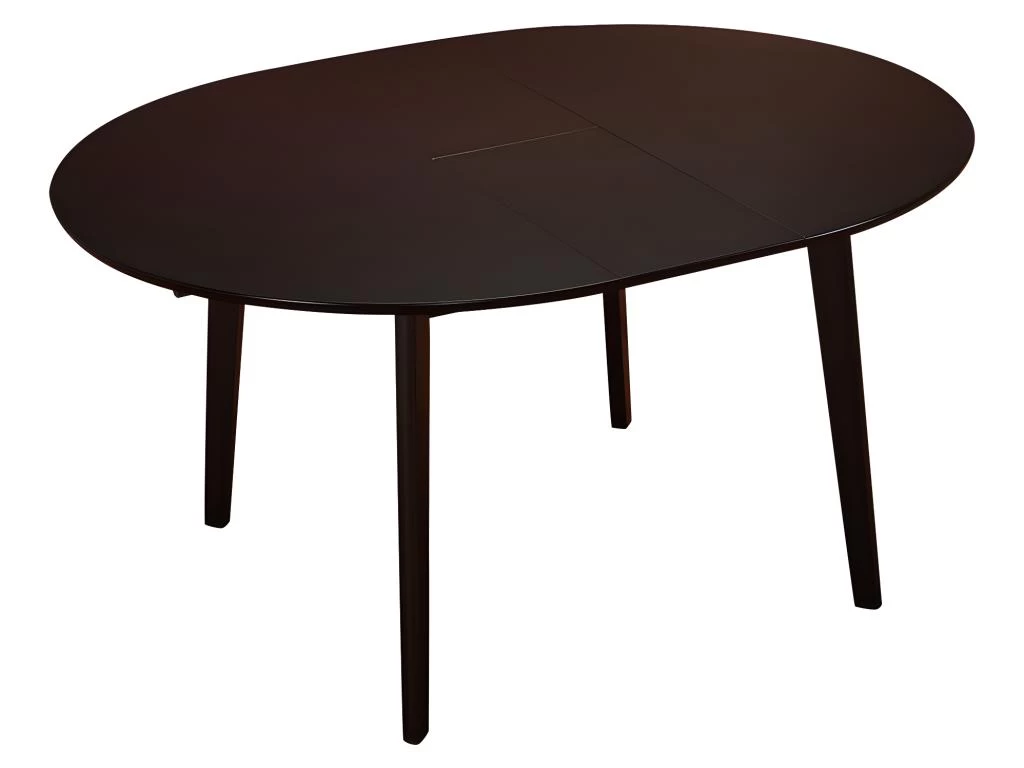 Table Ovale Extensible TIFFANY - 4 à 6 Couverts - Hêtre Massif - Wengé 6 Table Ovale Extensible TIFFANY - 4 à 6 Couverts - Hêtre Massif - Wengé – Image 4