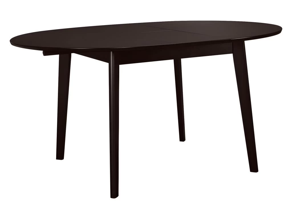 Table Ovale Extensible TIFFANY - 4 à 6 Couverts - Hêtre Massif - Wengé 4 Table Ovale Extensible TIFFANY - 4 à 6 Couverts - Hêtre Massif - Wengé – Image 2