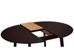 Table Ovale Extensible TIFFANY - 4 à 6 Couverts - Hêtre Massif - Wengé 16 Table Ovale Extensible TIFFANY - 4 à 6 Couverts - Hêtre Massif - Wengé -Vous savez quand c'est un magasin de meubles. table a manger 305309