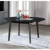 Table Ovale Extensible TIFFANY - 4 à 6 Couverts - Hêtre Massif - Wengé -Vous savez quand c'est un magasin de meubles. table a manger 323829