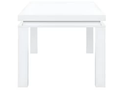 Table à Manger EMERSON - 6 Couverts - MDF Laqué Blanc - LEDs -Vous savez quand c'est un magasin de meubles. table a manger 385299