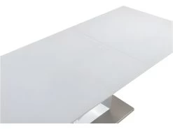 Table à Manger Extensible ALIA - 6 à 8 Couverts - MDF Laqué - Blanc 13 Table à Manger Extensible ALIA - 6 à 8 Couverts - MDF Laqué - Blanc -Vous savez quand c'est un magasin de meubles. table a manger 385729