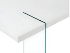 Table à Manger PAVIN - 6 Couverts - Verre Trempé Et MDF - Coloris : Blanc 11 Table à Manger PAVIN - 6 Couverts - Verre Trempé Et MDF - Coloris : Blanc -Vous savez quand c'est un magasin de meubles. table a manger 399027
