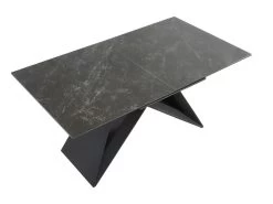 Table à Manger Extensible LIBSY - 6 à 8 Couverts - Céramique Et Métal - Noir 14 Table à Manger Extensible LIBSY - 6 à 8 Couverts - Céramique Et Métal - Noir -Vous savez quand c'est un magasin de meubles. table a manger 400127