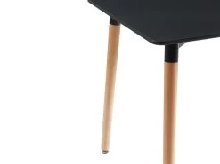 Table à Manger 2 Couverts En MDF Et Hêtre - Noir - CARISELA 14 Table à Manger 2 Couverts En MDF Et Hêtre - Noir - CARISELA -Vous savez quand c'est un magasin de meubles. table a manger 7947161