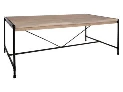 Table Ă Manger Siam Acacia Atmosphera - Naturel Fonce