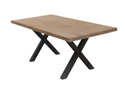 Table à Manger 180 Cm Pieds X Classic - Naturel