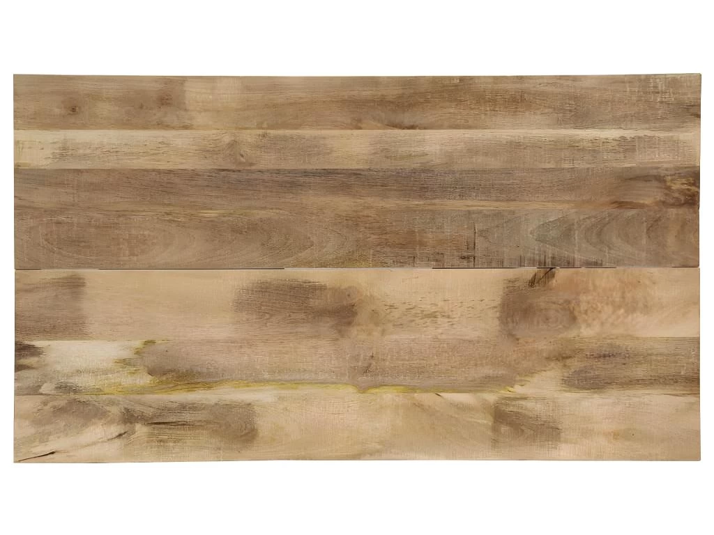 Table De Salon Salle à Manger Design 140x80x76 Cm Bois De Manguier Massif 0902151 7 Table De Salon Salle à Manger Design 140x80x76 Cm Bois De Manguier Massif 0902151 – Image 5