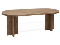 Table De Salle à Manger Tokyo Chêne Foncé 200cm -Vous savez quand c'est un magasin de meubles. table a manger 8944085