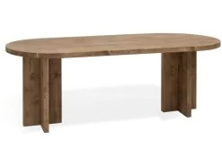 Table De Salle à Manger Tokyo Chêne Foncé 200cm -Vous savez quand c'est un magasin de meubles. table a manger 8944087