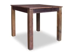 Table De Salon Salle à Manger Design Bois De Récupération Massif 82x80x76 Cm 0902189 -Vous savez quand c'est un magasin de meubles. table a manger 8944217