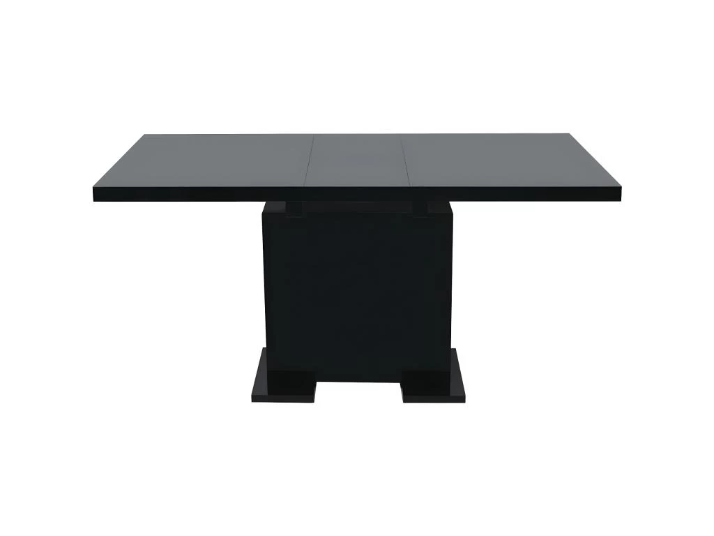 Table De Salon Salle à Manger Dîner Design Extensible De Salle à Manger Noir Brillant 0902224 5 Table De Salon Salle à Manger Dîner Design Extensible De Salle à Manger Noir Brillant 0902224 – Image 3