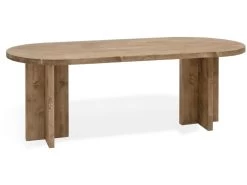 Table De Salle à Manger Tokyo Chêne Foncé 180cm