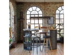 Table Haute En Métal Locker -Vous savez quand c'est un magasin de meubles. table a manger 8945269