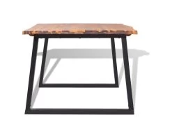 Table De Salon Salle à Manger Design 200 Bois Acacia Massif 0902288 -Vous savez quand c'est un magasin de meubles. table a manger 8945407