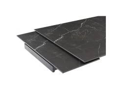 Table Extensible 160/240 Cm Céramique Noir Marbré Pied Torsadé - INDIANA 05 9 Table Extensible 160/240 Cm Céramique Noir Marbré Pied Torsadé - INDIANA 05 -Vous savez quand c'est un magasin de meubles. table a manger 9178575
