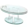 VIVIA - Table Basse Ovale -Vous savez quand c'est un magasin de meubles. table basse 10011899