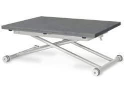 Table Basse Relevable Philadelphia Effet Béton