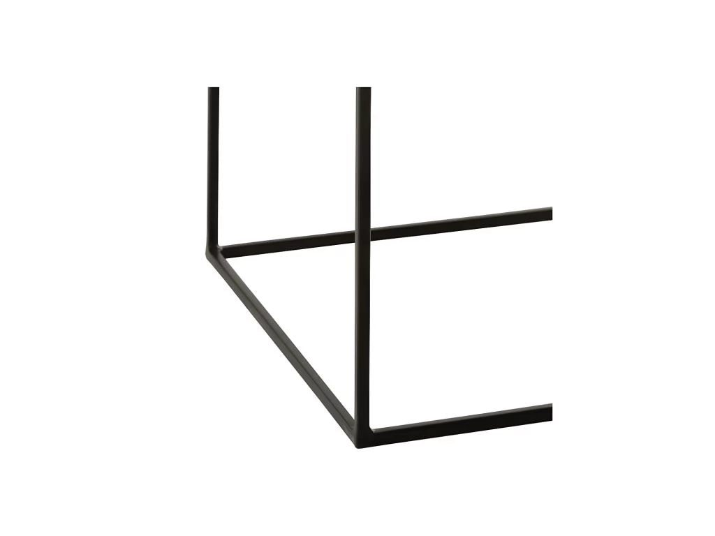 Duo De Sellettes Métal Noir - ZANDVORT 4 Duo De Sellettes Métal Noir - ZANDVORT – Image 2