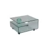 Table Basse Verre Sur Roulettes - CLEAN -Vous savez quand c'est un magasin de meubles. table basse 11130225