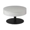 Table Basse Ronde Relevable Gris Clair/Anthracite Mat - AONANG -Vous savez quand c'est un magasin de meubles. table basse 12405525