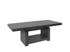 HEZEL | Table Extensible Salon | Style Scandinave | Dimensions 140-220x62.5-80.5x80 Cm | Plateau Relevable -Vous savez quand c'est un magasin de meubles. table basse 12859017