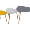 Set De 3 Tables Basses D'appoint Multicouler, Dimensions: 60x60x45 2 Set De 3 Tables Basses D'appoint Multicouler, Dimensions: 60x60x45 -Vous savez quand c'est un magasin de meubles. table basse 12988593